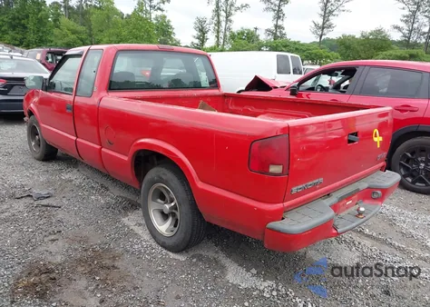 2000 GMC Sonoma Sls из США, поврежденный, VIN 1GTCS19W7YK104411